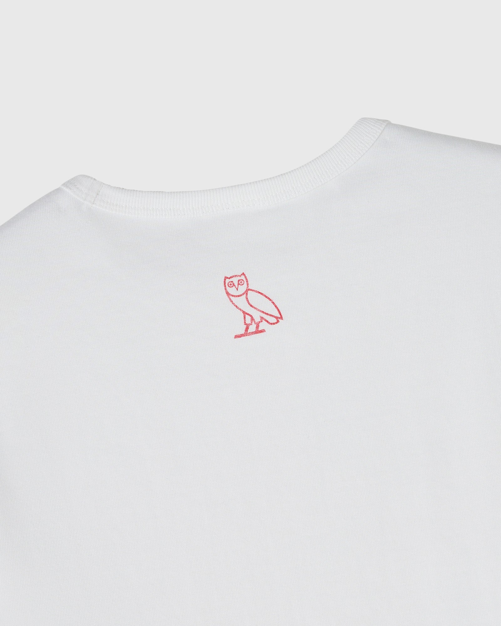 OVO4L Ladder Stitch Tee - White