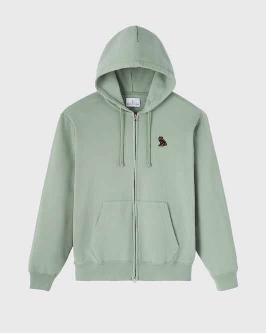 Classic Full-Zip Hoodie - Deep Sage