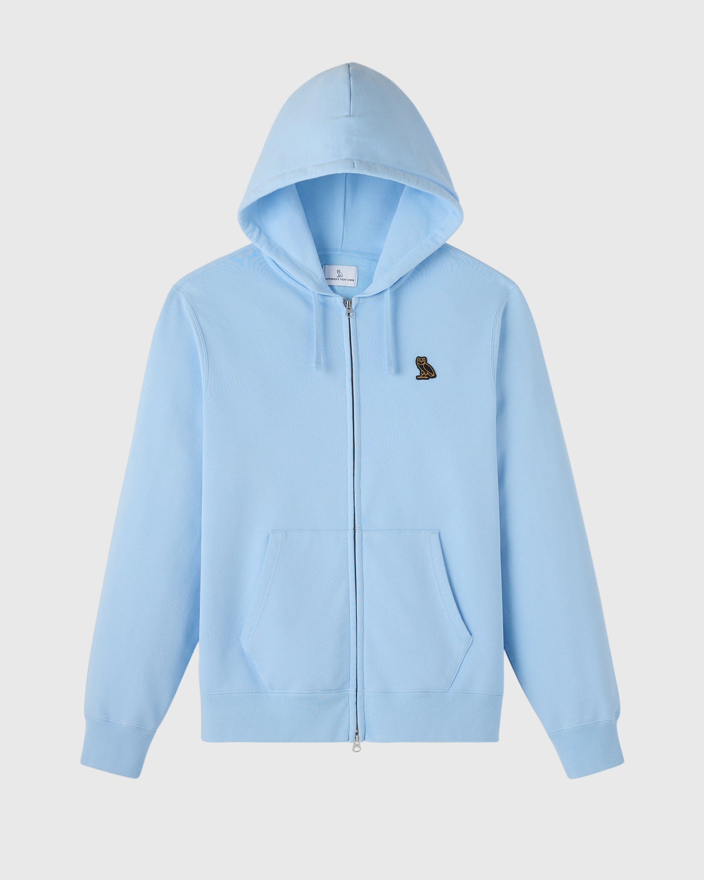 Classic Full-Zip Hoodie - Light Blue