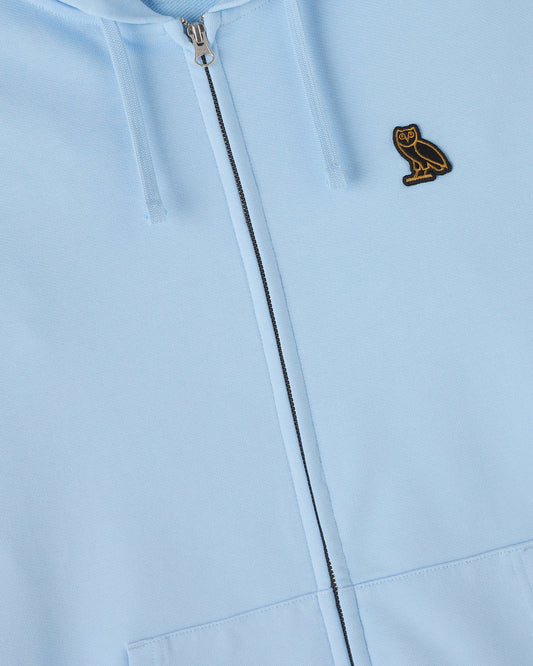 Classic Full-Zip Hoodie - Light Blue
