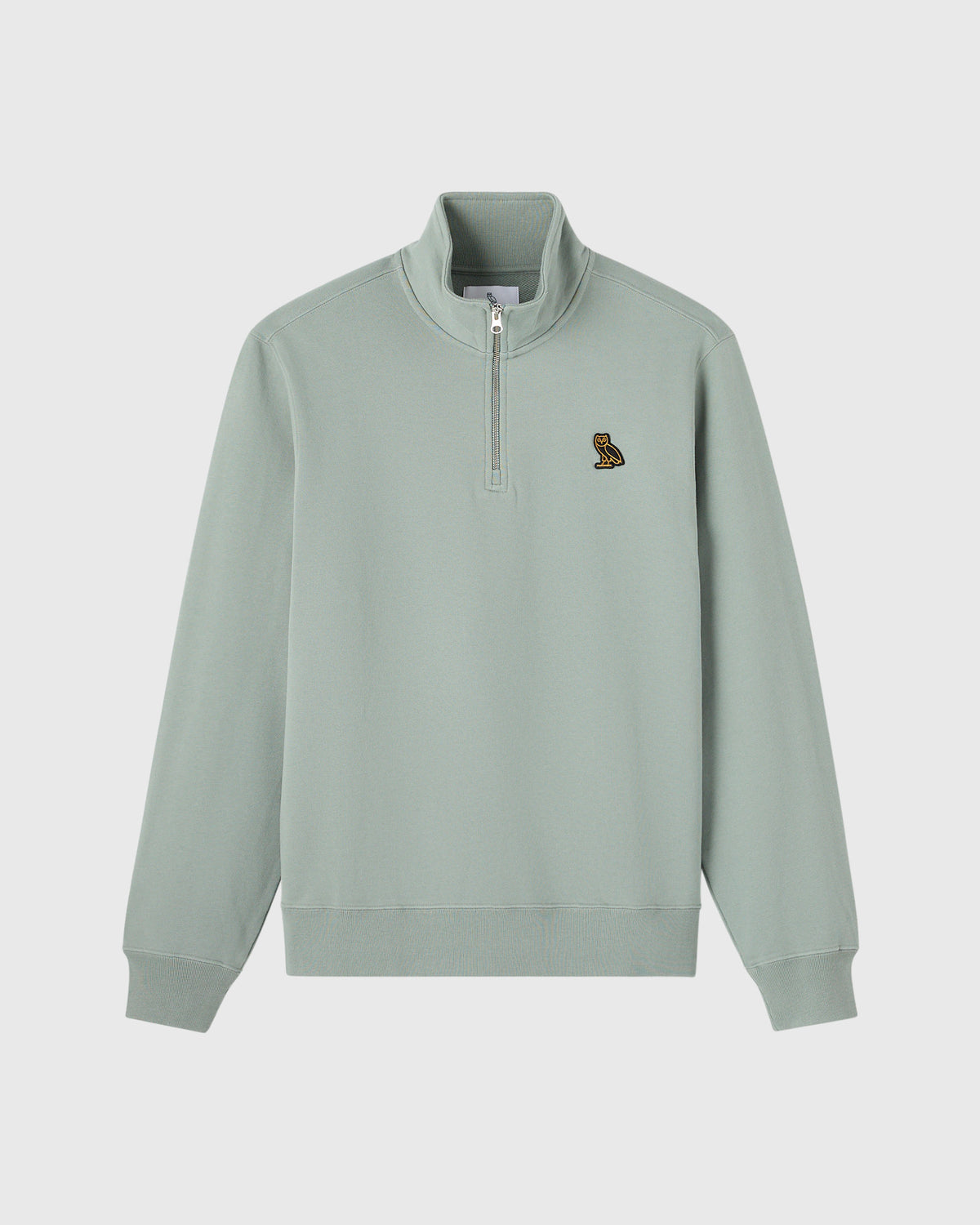Classic Quarter-Zip Mockneck - Deep Sage