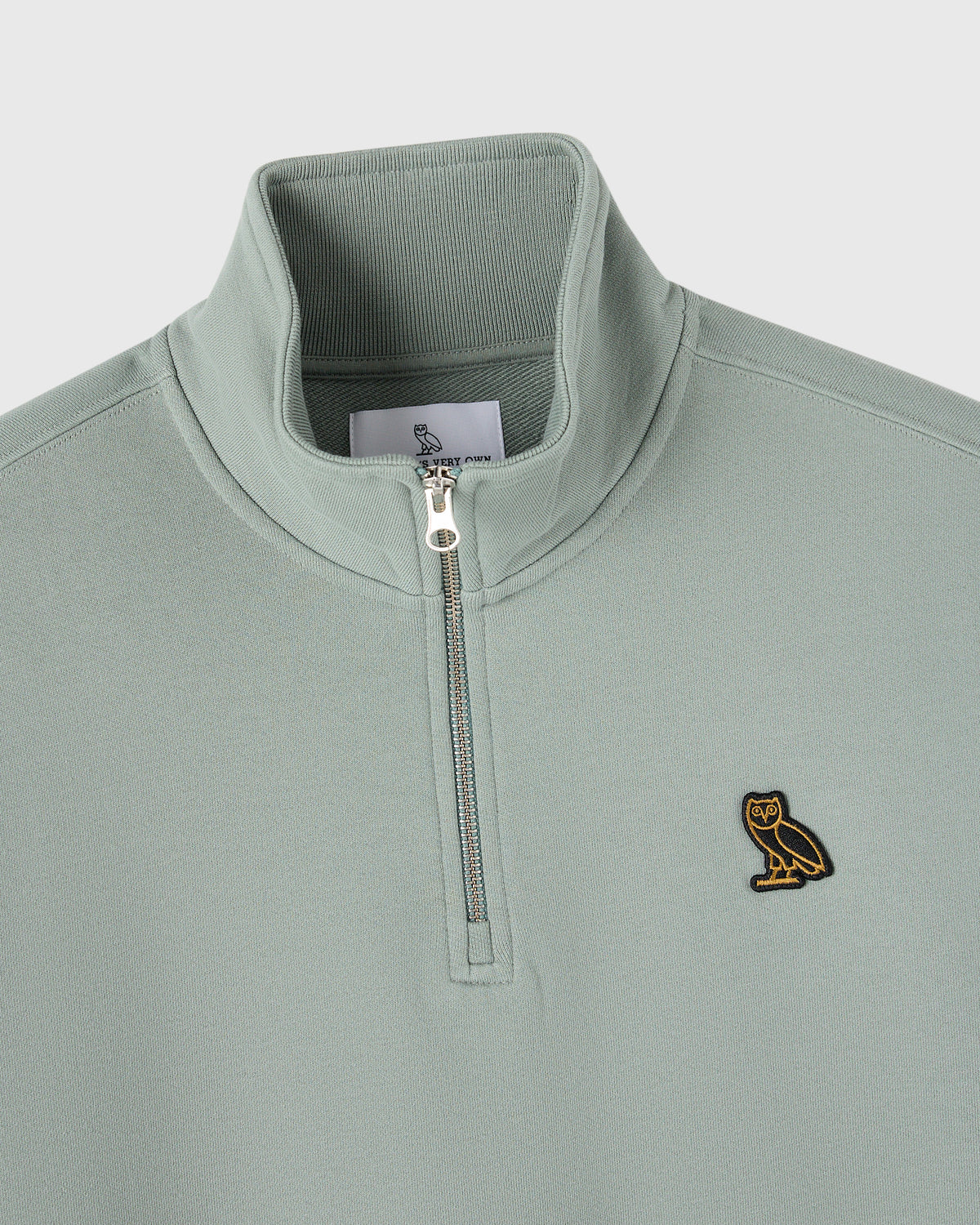 Classic Quarter-Zip Mockneck - Deep Sage