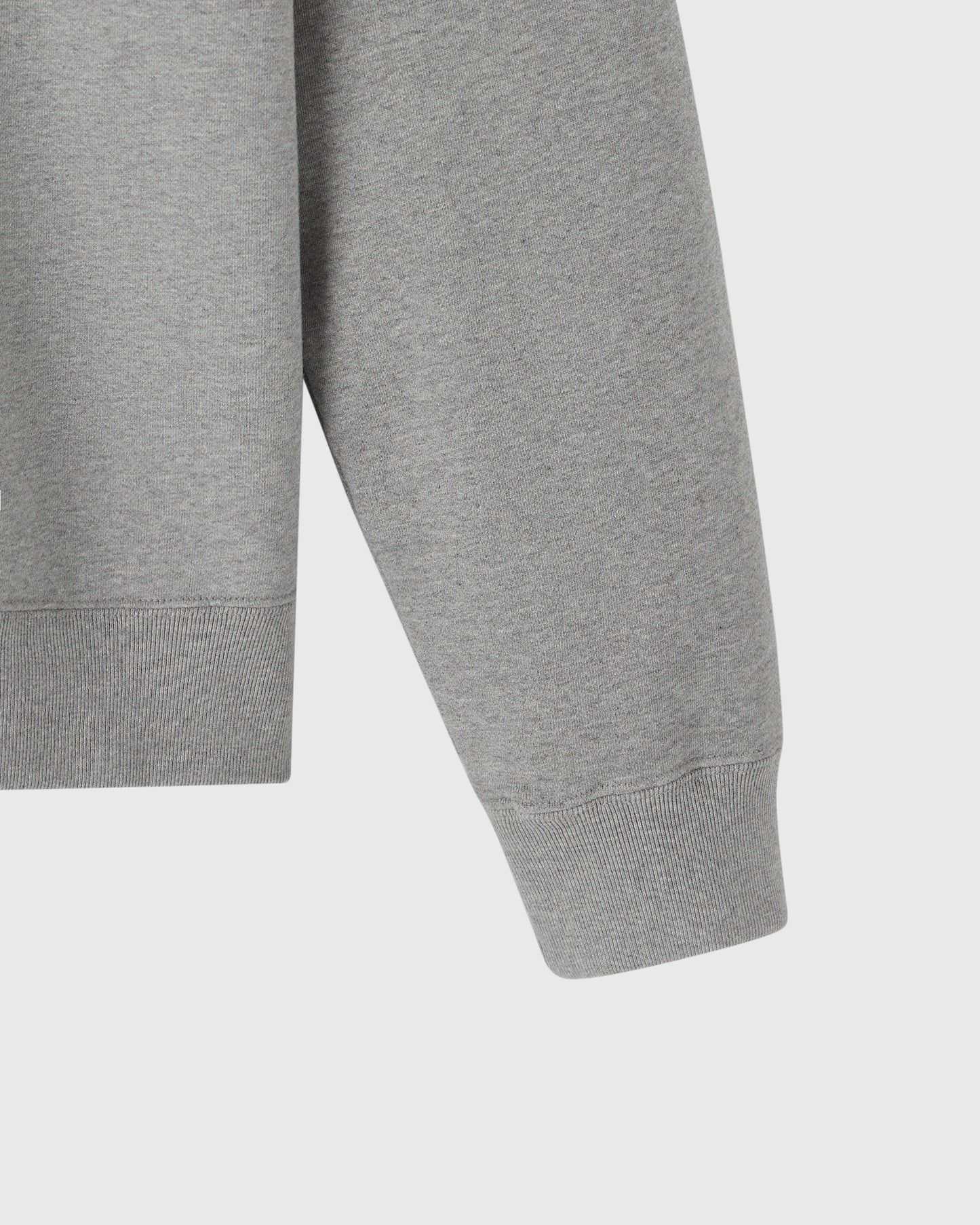 Classic Quarter-Zip Mockneck Sweatshirt - Heather Grey