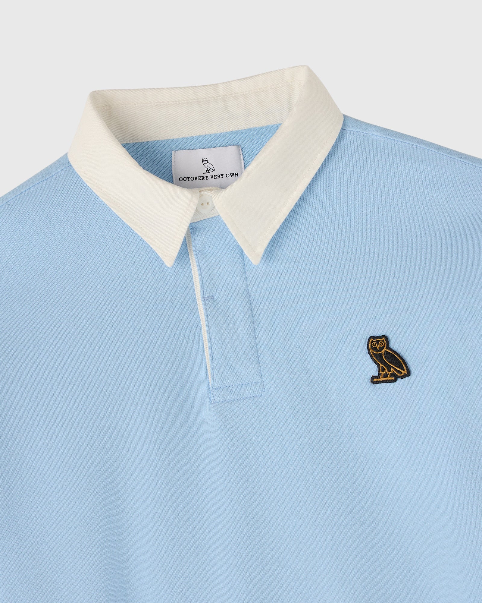 Classic Rugby Polo - Light Blue