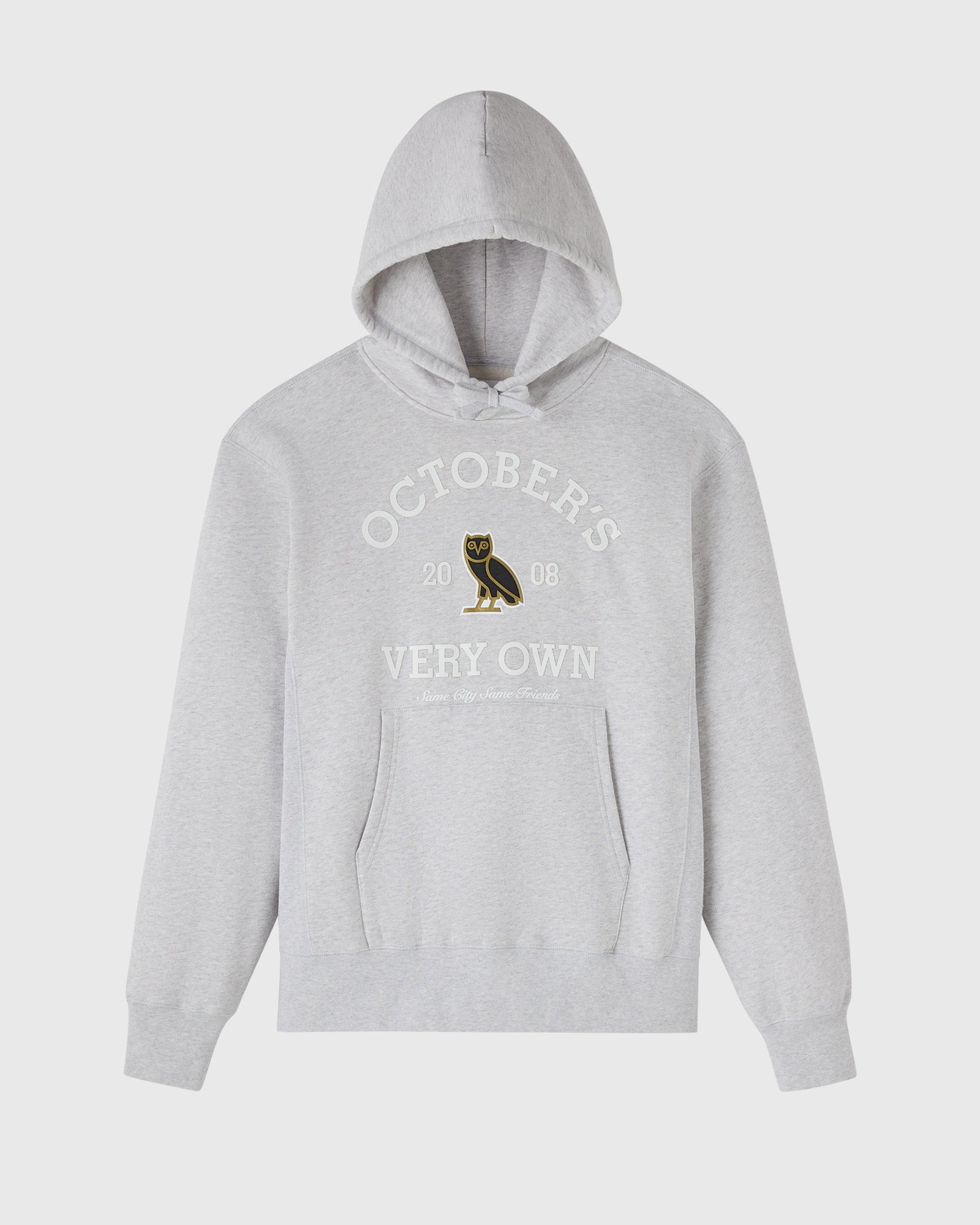 Collegiate Hoodie - Ash Heather Grey – October's Very Own