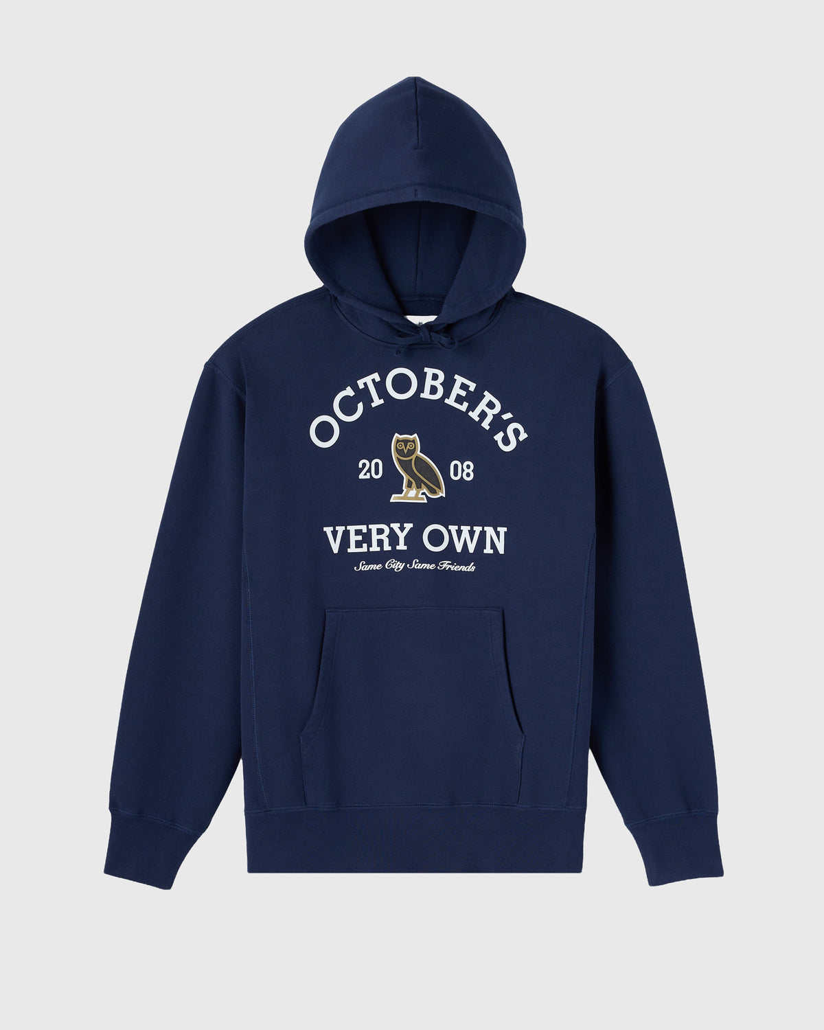 Sweat à capuche Collegiate - Bleu marine royal