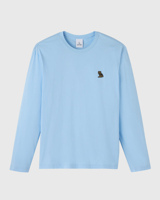 Classic Long-Sleeve Tee - Light Blue