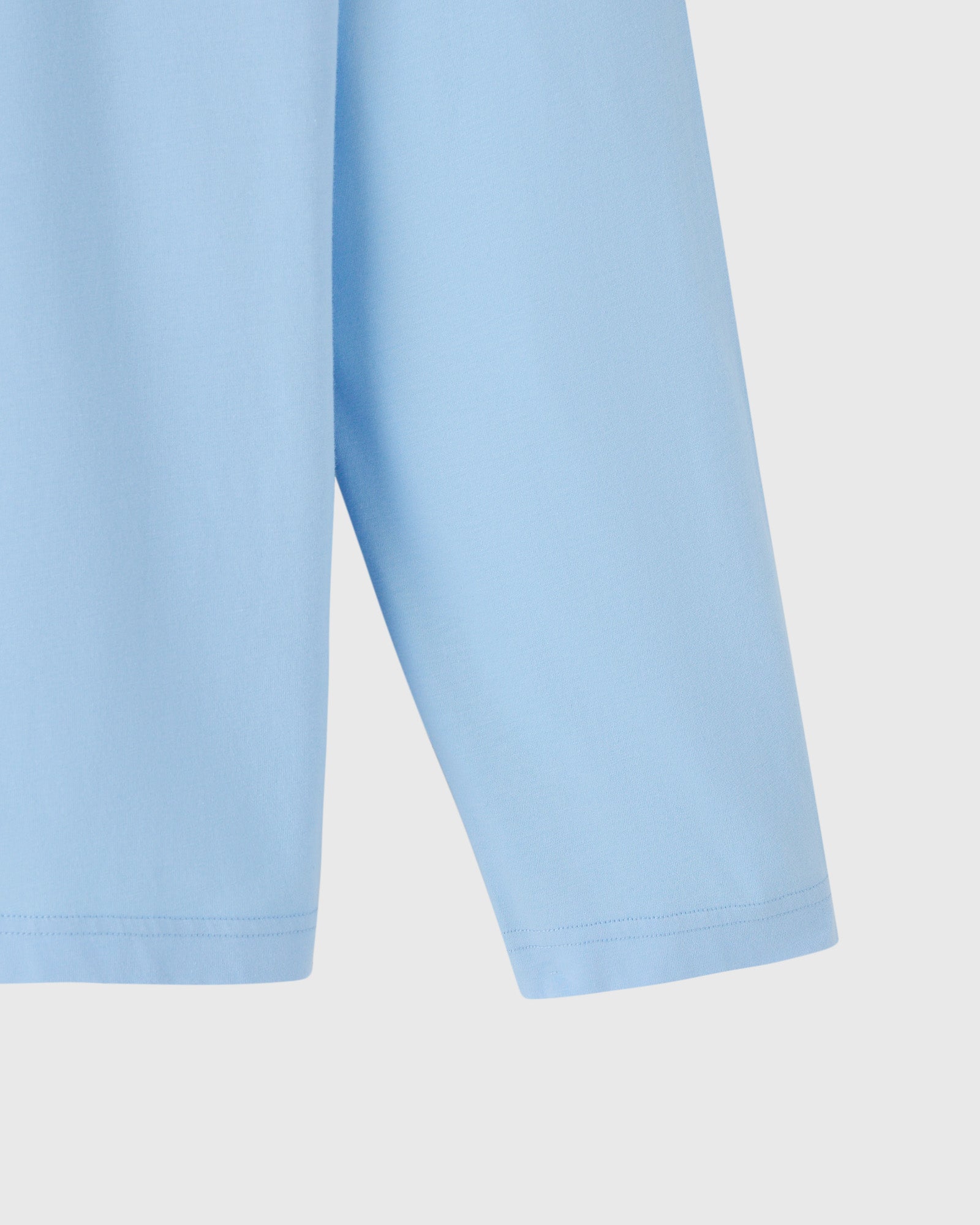 Classic Long-Sleeve Tee - Light Blue