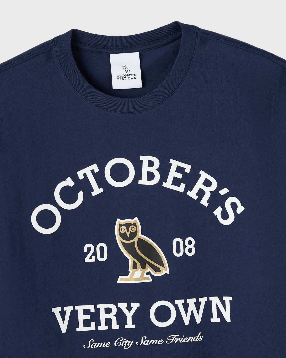 T-shirt à manches longues Collegiate - Bleu marine royal