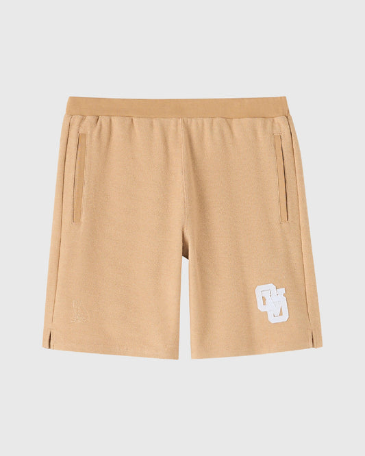 Reverse French Terry Sweatshort - Camel