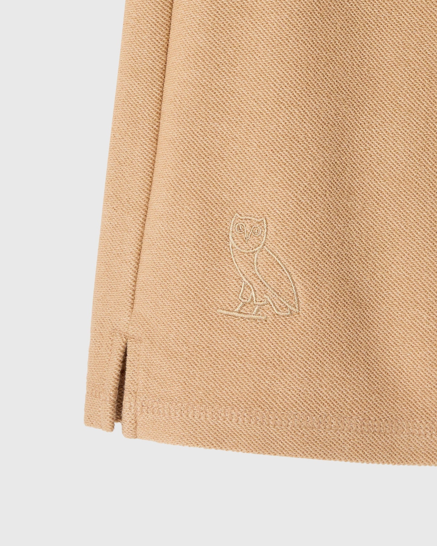 Reverse French Terry Sweatshort - Camel