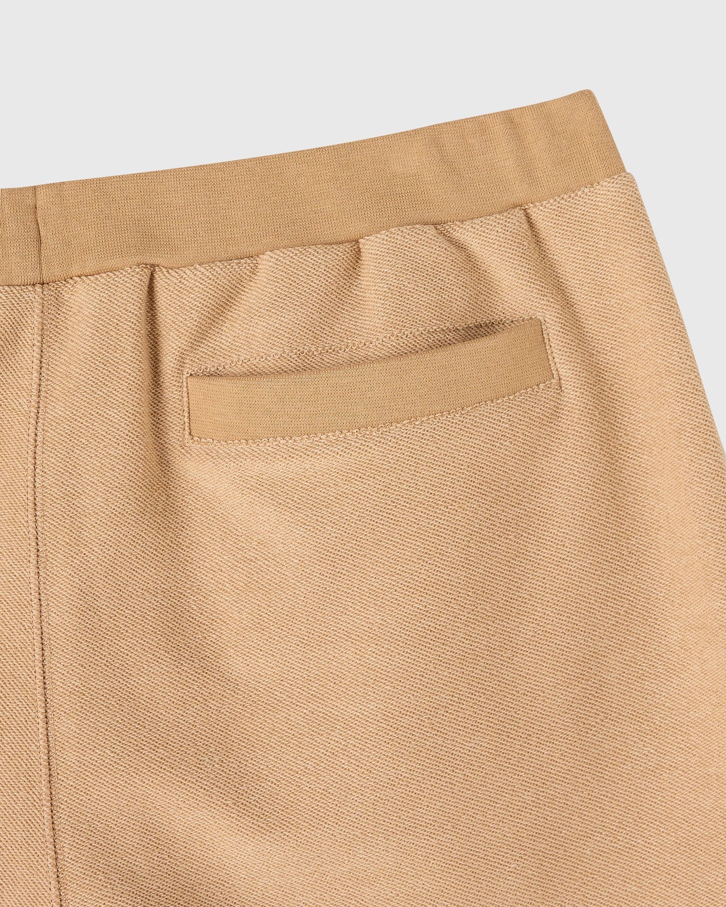 Reverse French Terry Sweatshort - Camel