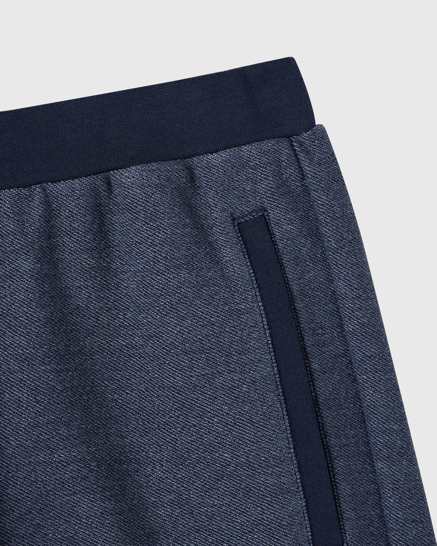 Reverse French Terry Sweatshort - Royal Navy