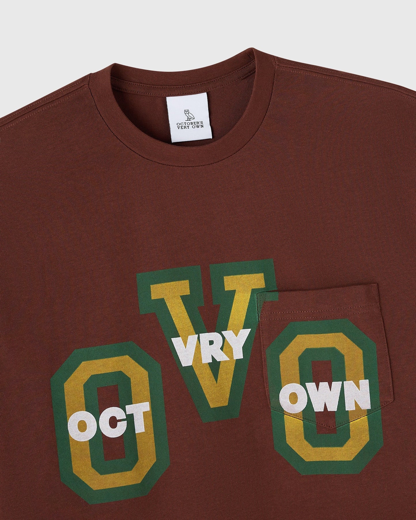 Heavy Jersey Pocket Tee - Hickory