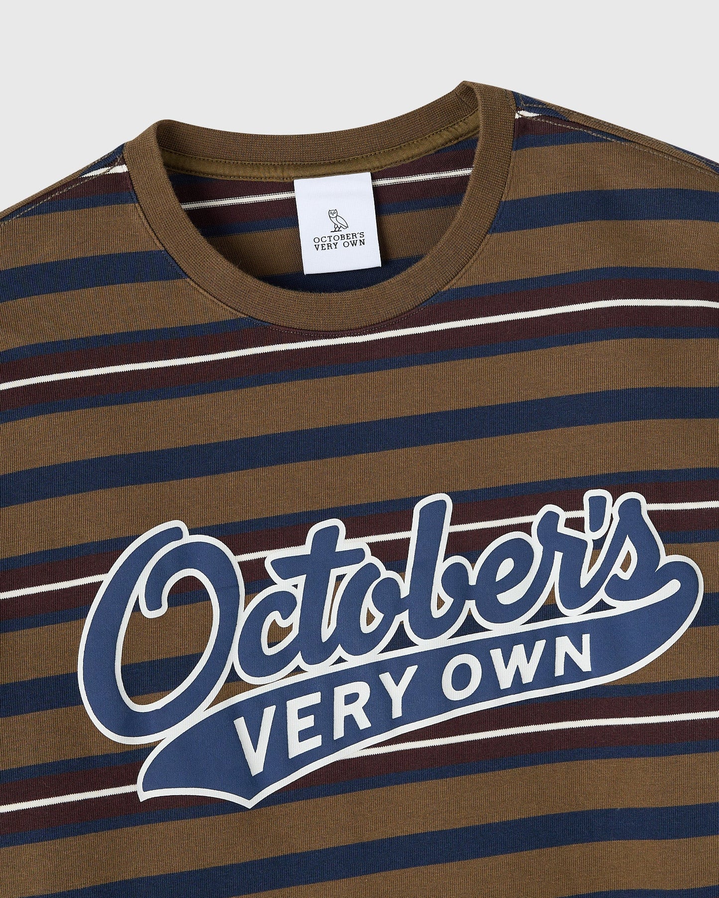 Sports Script Long-Sleeve Tee - Moss