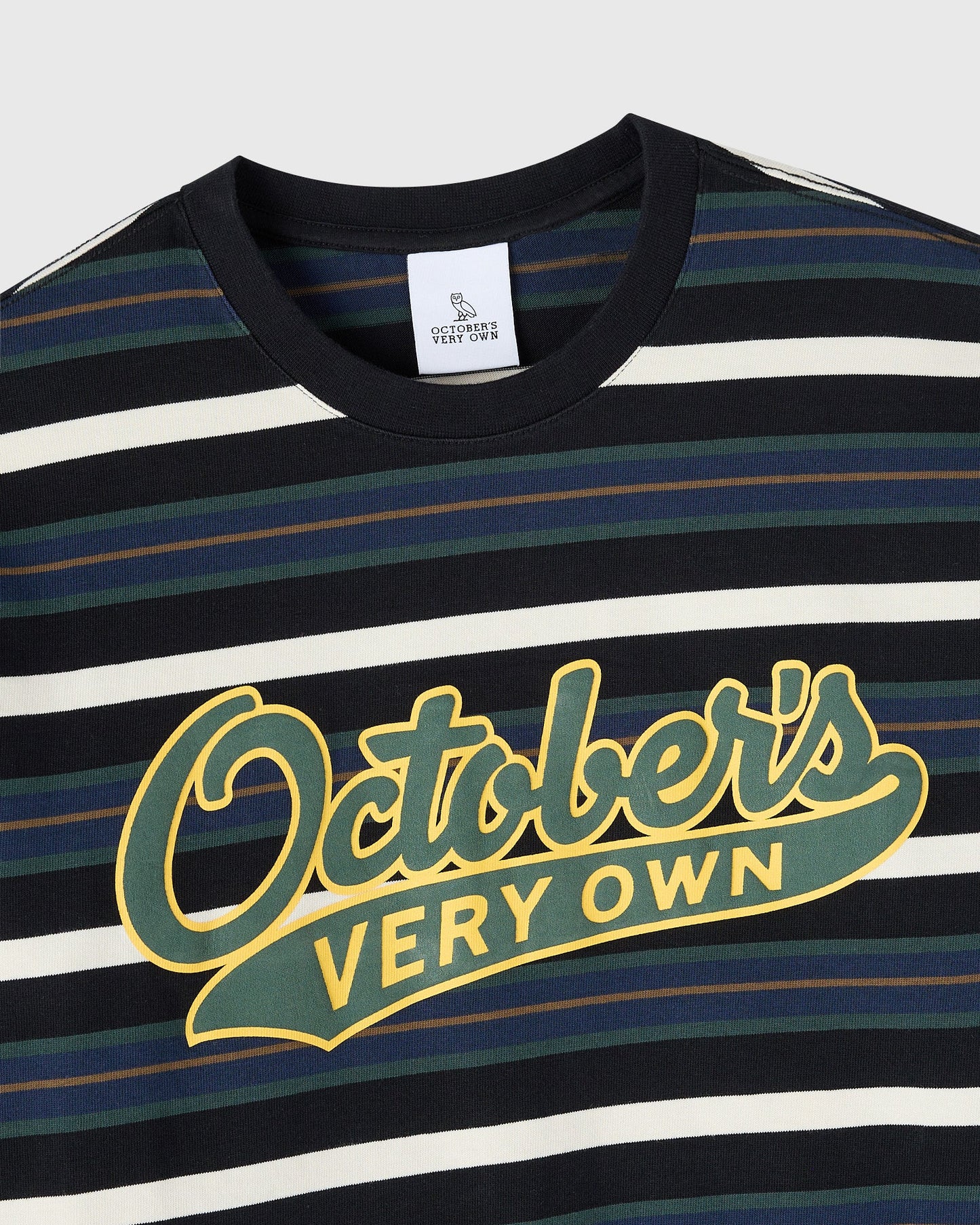 Sports Script Long-Sleeve Tee - Black