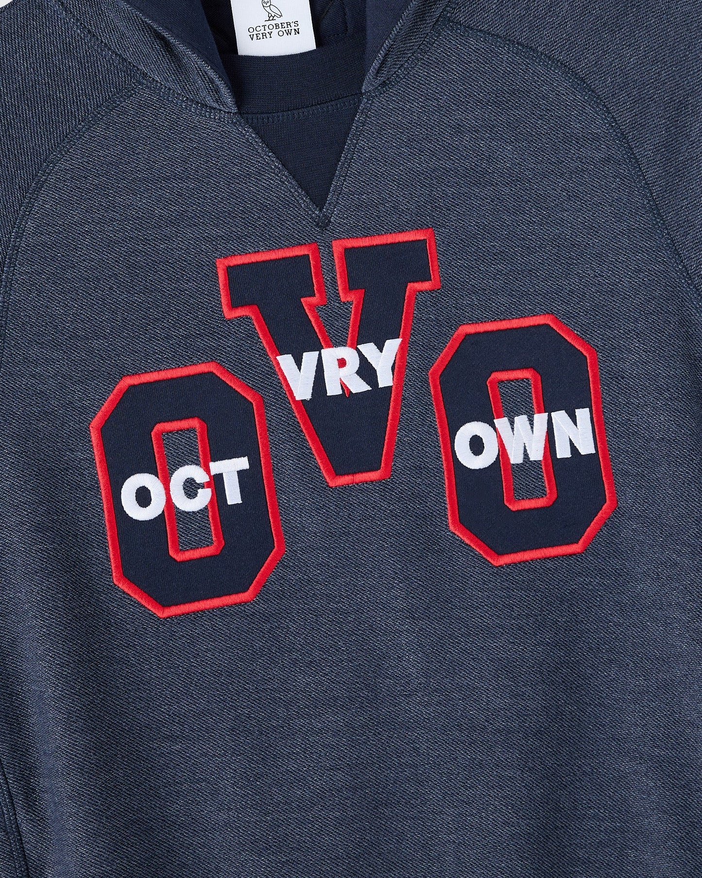 Reverse French Terry Hoodie - Royal Navy
