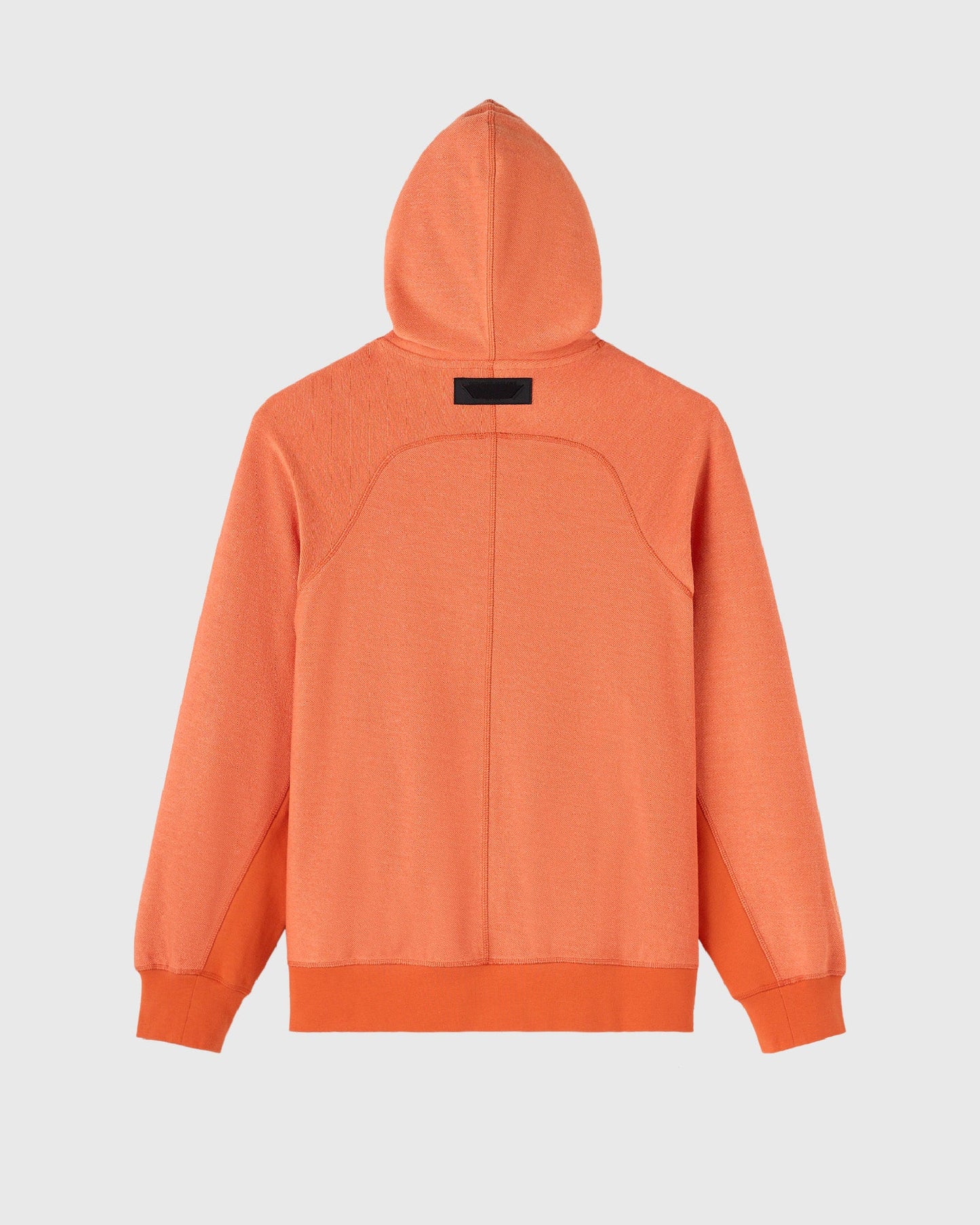 Reverse French Terry Hoodie - Rust