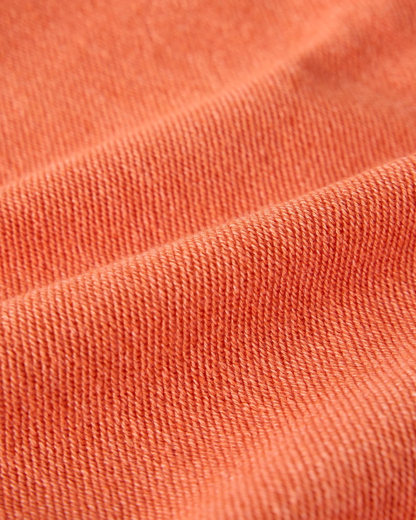 Reverse French Terry Hoodie - Rust