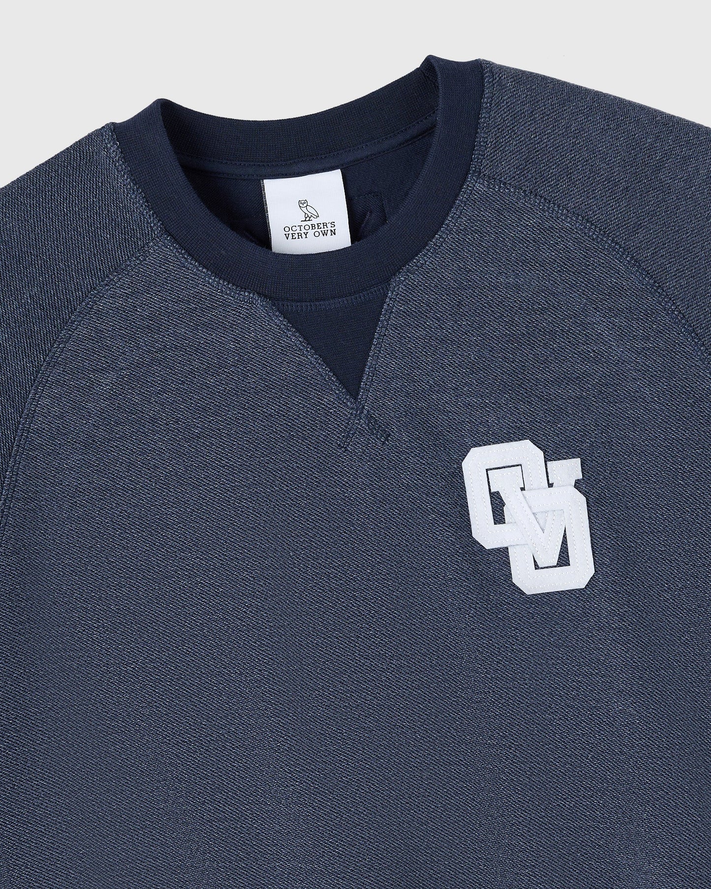 Reverse French Terry Crewneck - Royal Navy