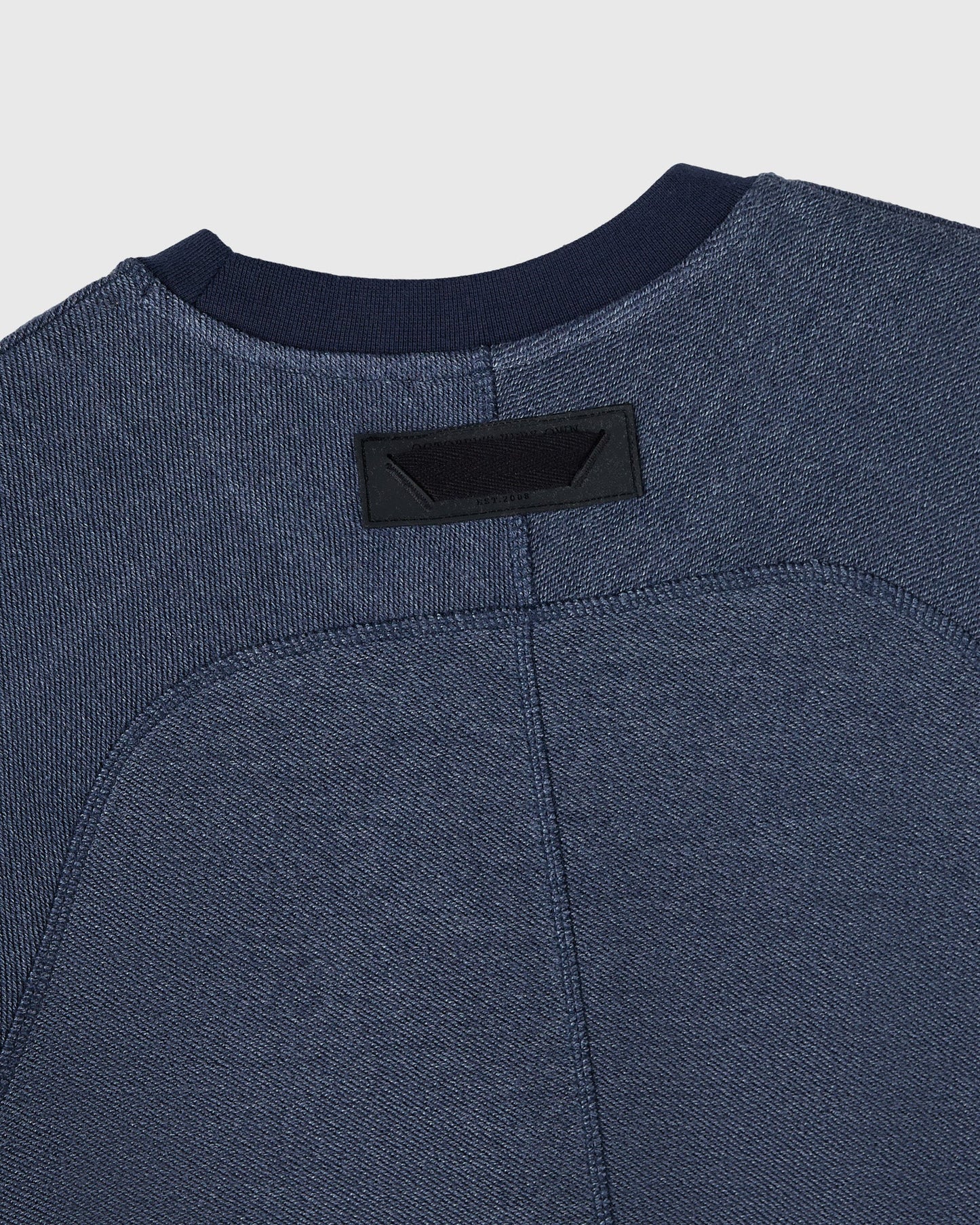 Reverse French Terry Crewneck - Royal Navy