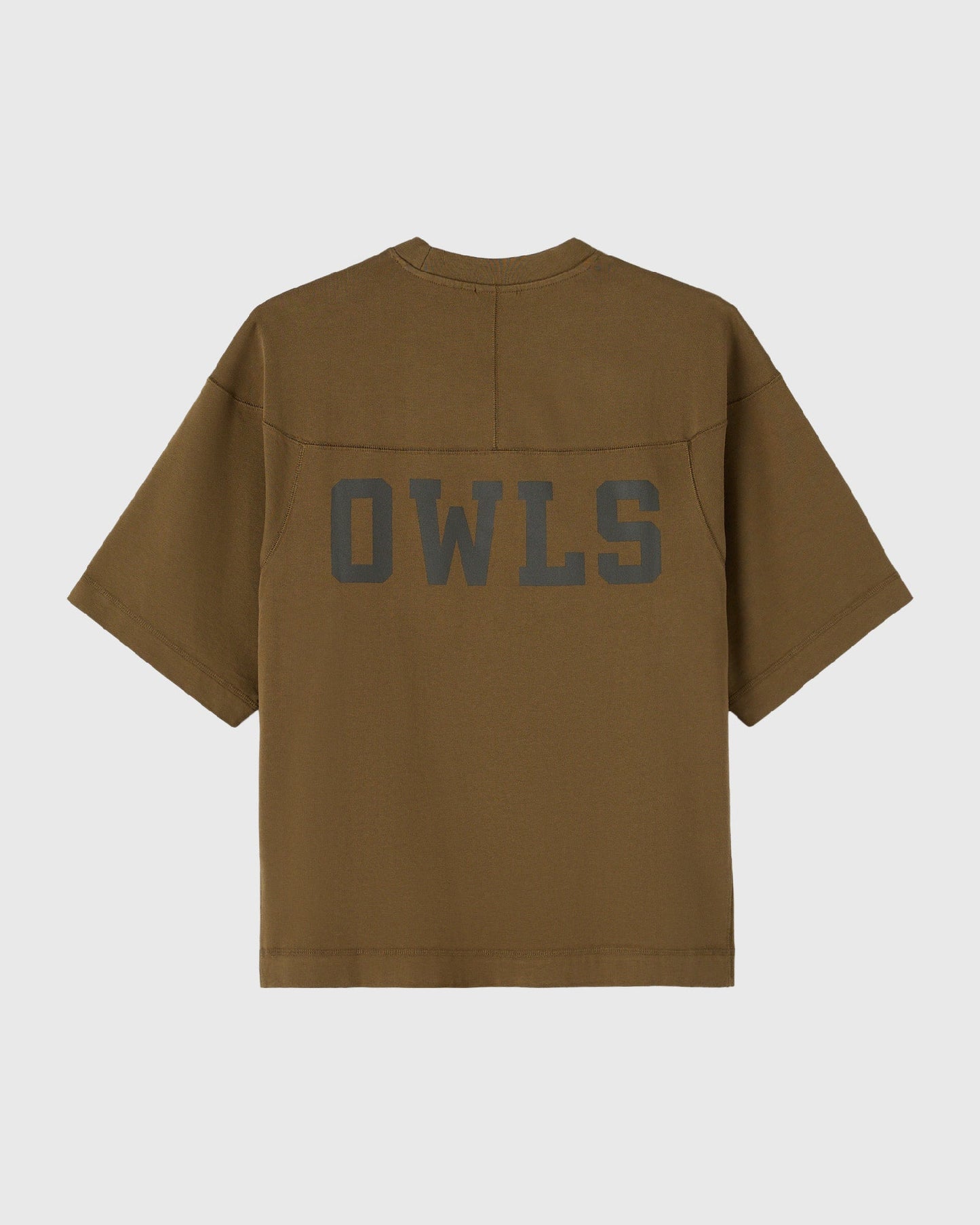 Heavy Weight Mascot Football Tee - Moss