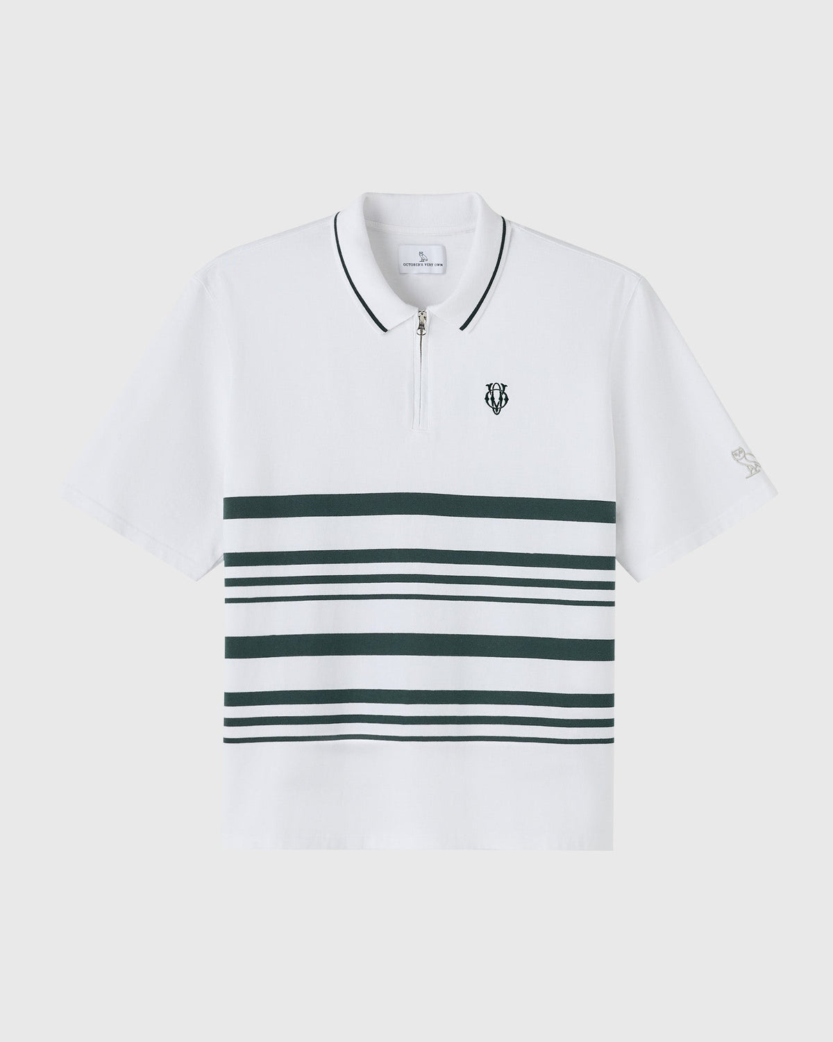 Polo rayé YD - Blanc
