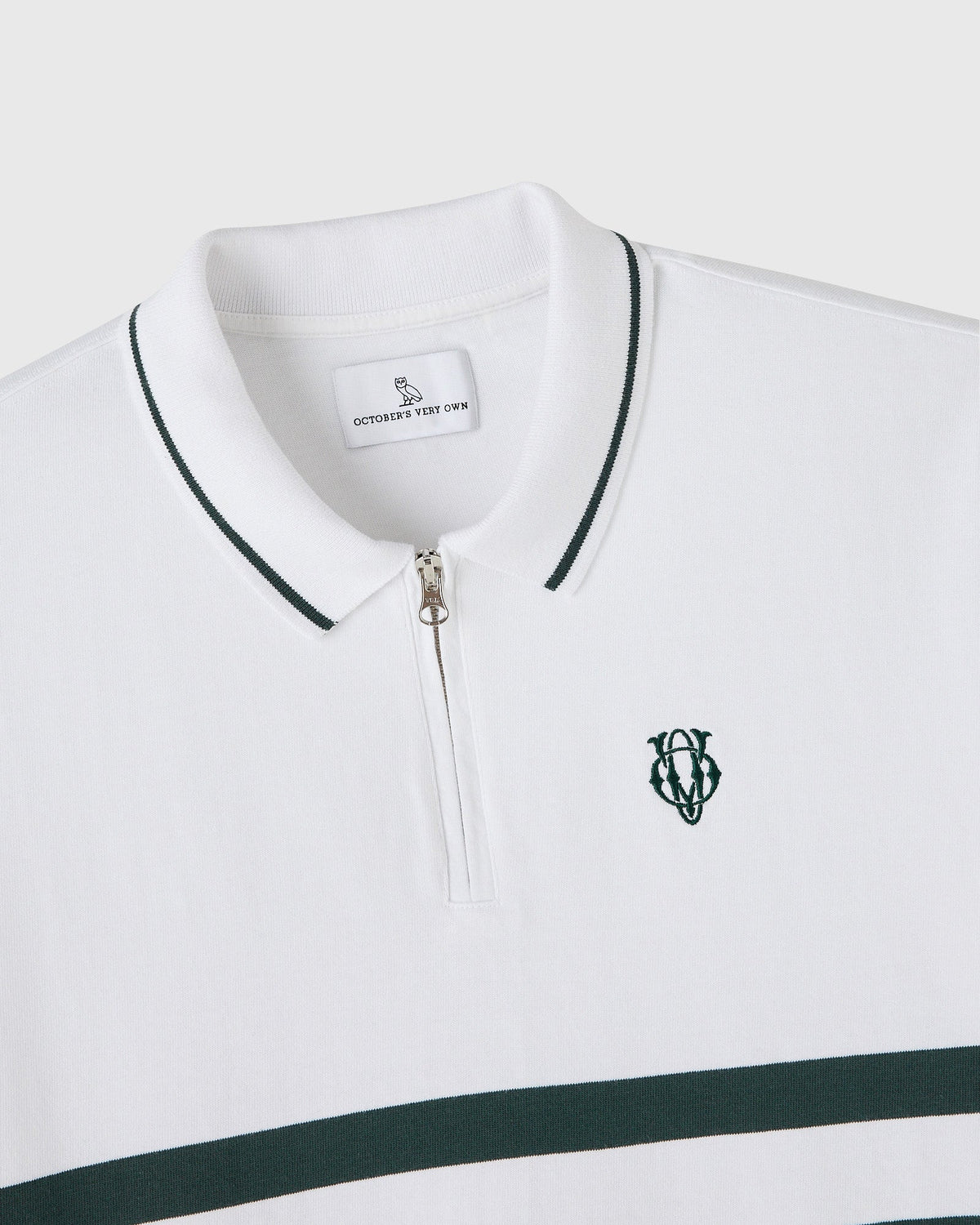 Polo rayé YD - Blanc