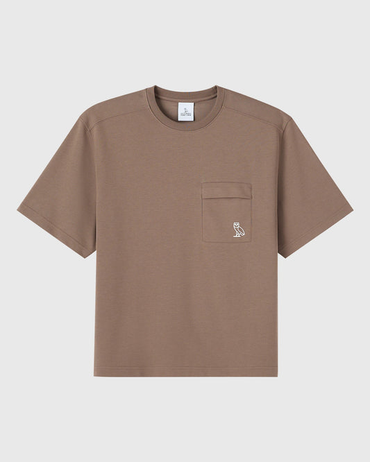 Tech Jersey Pocket Tee - Mink