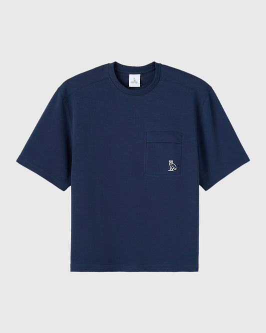 Tech Jersey Pocket Tee - Royal Navy