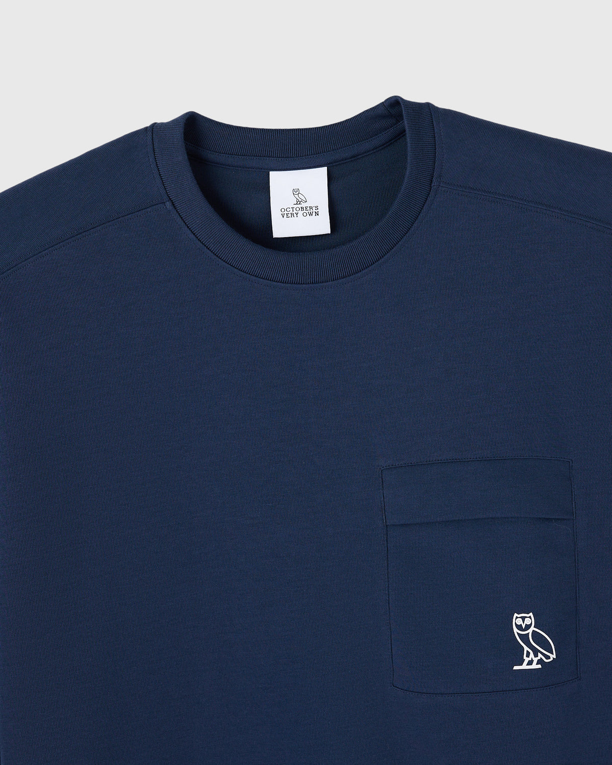 T-SHIRT TECHNIQUE À POCHE - BLEU MARINE ROYAL