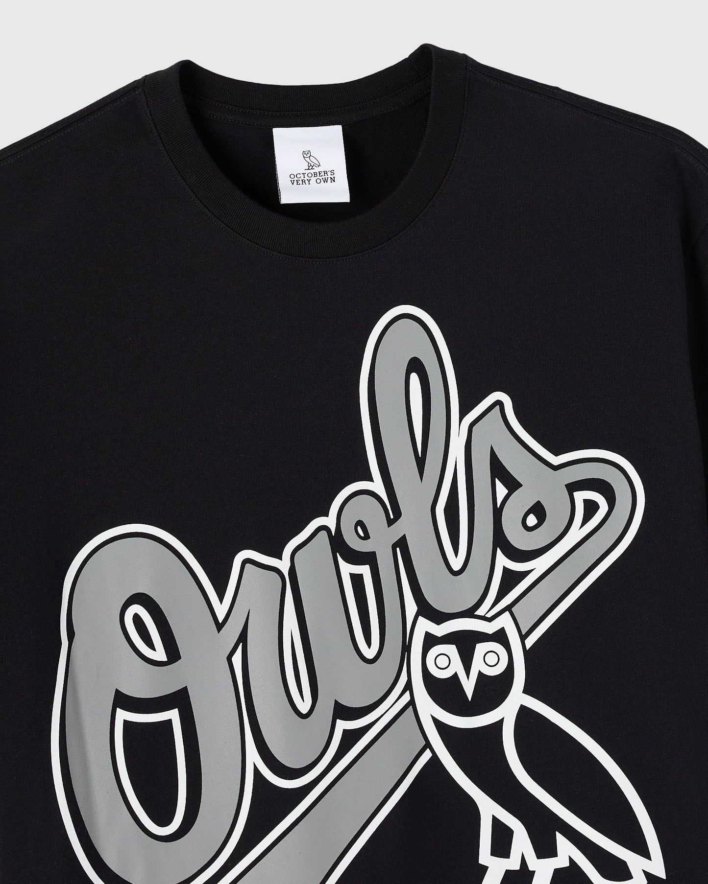 Owls Ballpark Tee - Black