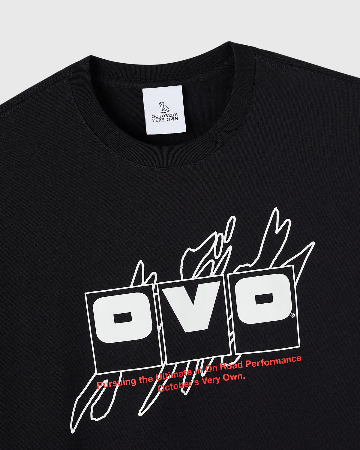 T-shirt graphique OVO MOTO - Noir