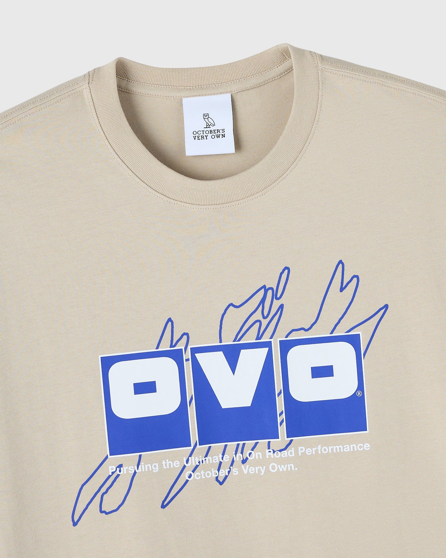 OVO Moto Tee - Sandstone