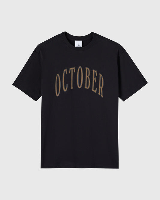 T-shirt October Arch - Noir