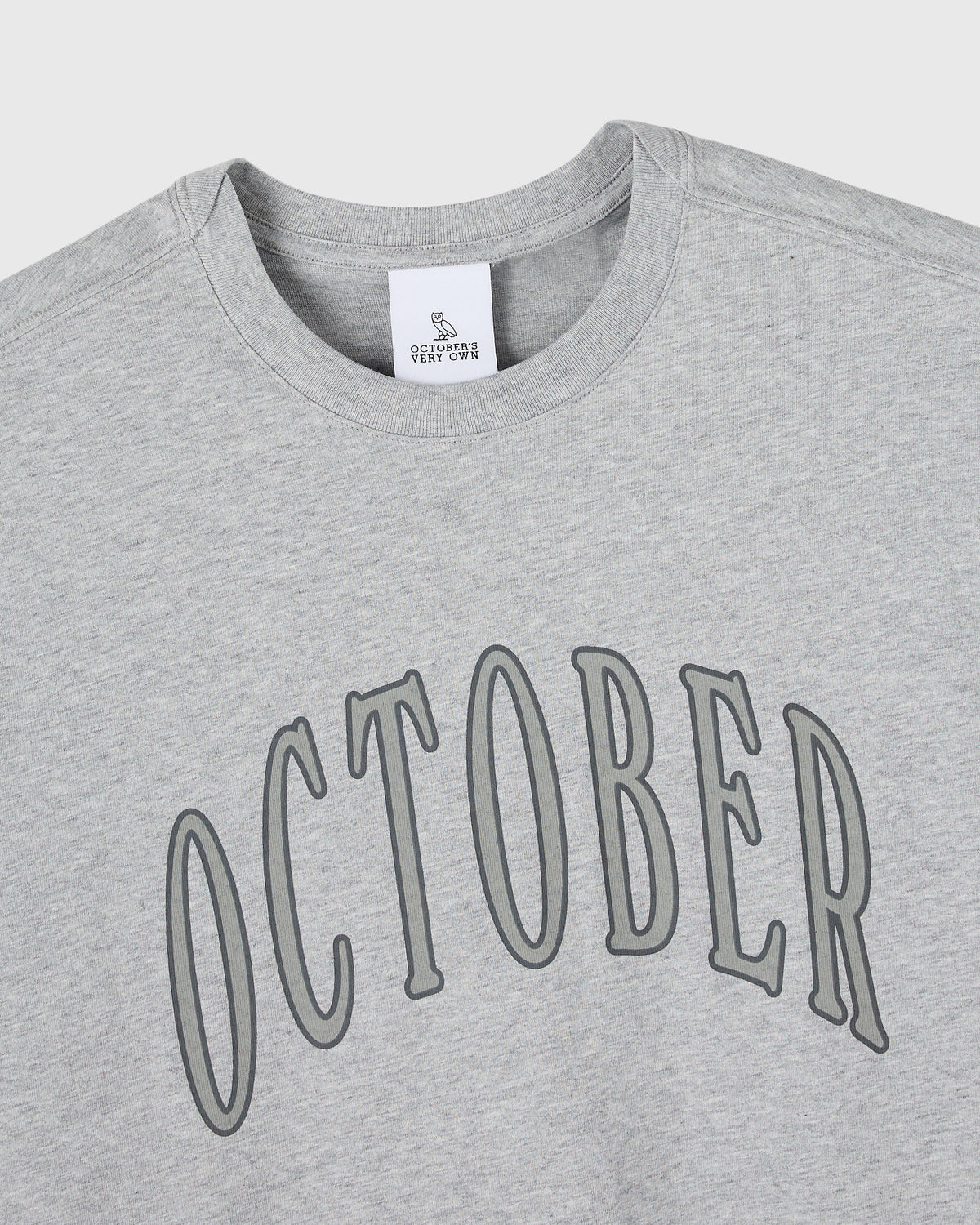 October Arch Tee - Heather Grey