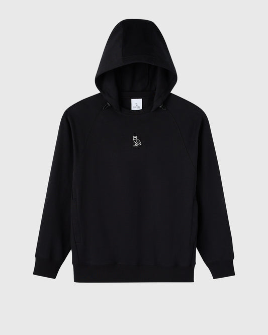 Double Knit Hoodie - Black