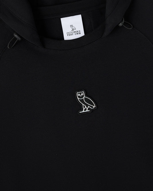 Double Knit Hoodie - Black
