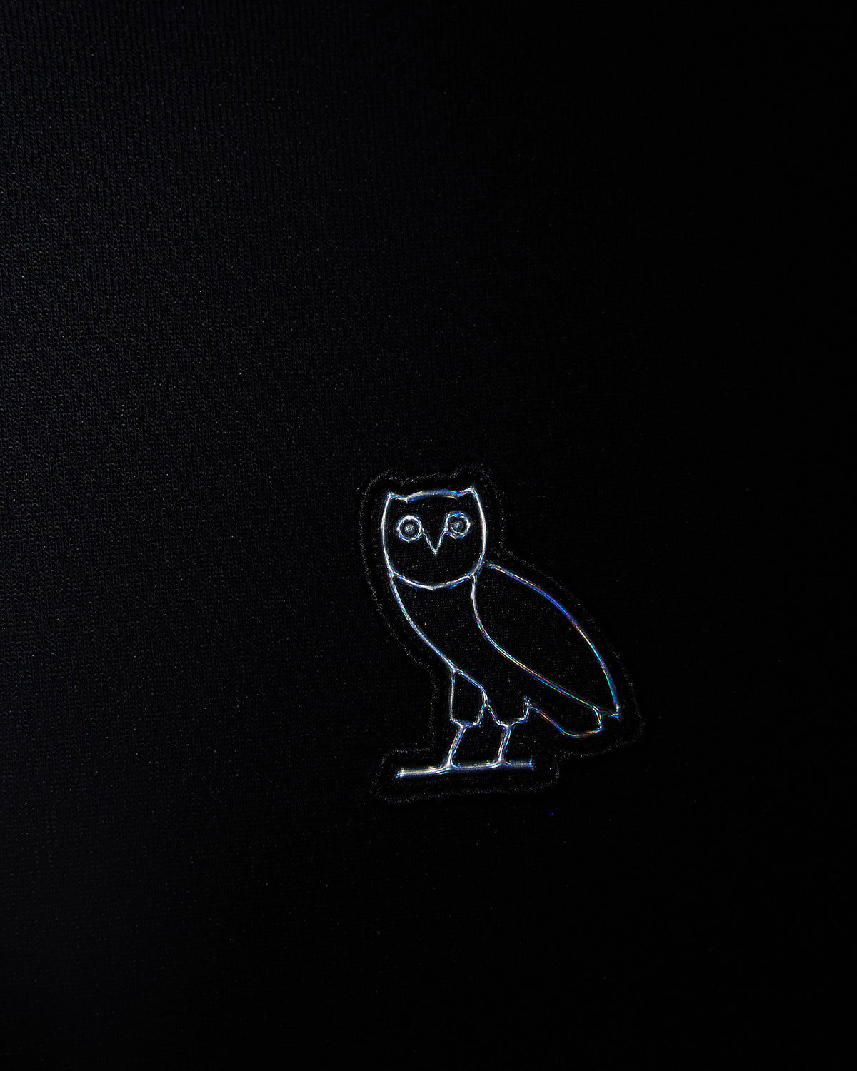 SWEAT À CAPUCHE SURDIMENSIONNÉ EN MAILLE DOUBLE - NOIR
