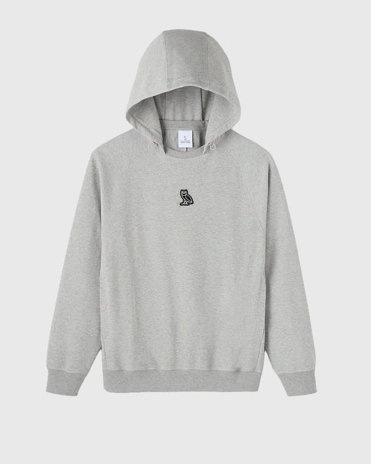 Double Knit Hoodie - Heather Grey