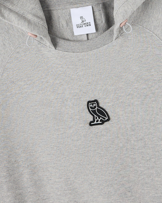 Double Knit Hoodie - Heather Grey