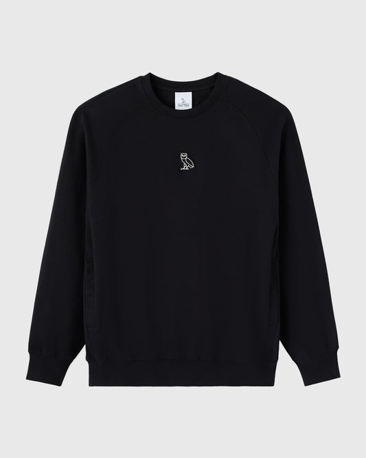 Double Knit Crewneck - Black