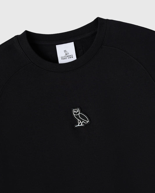 Double Knit Crewneck - Black