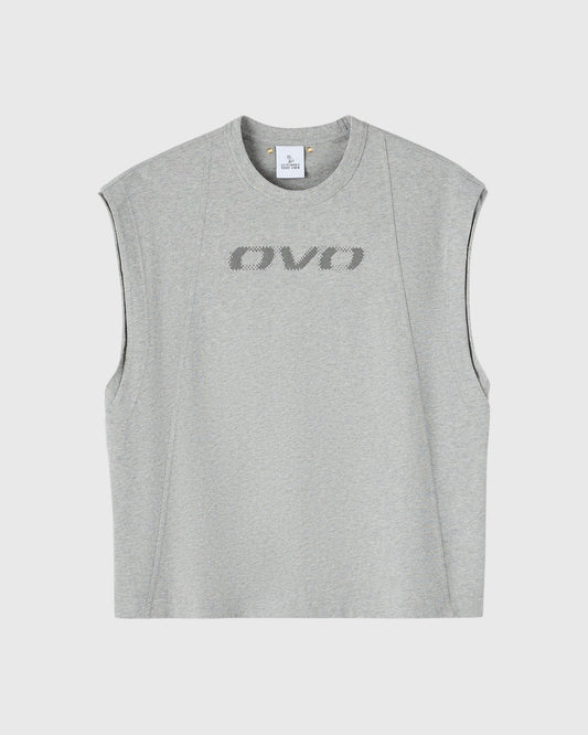 Runner Muscle Tee - Heather Grey