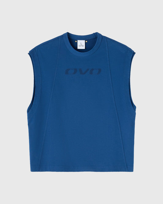 Runner Muscle Tee - Deep Denim