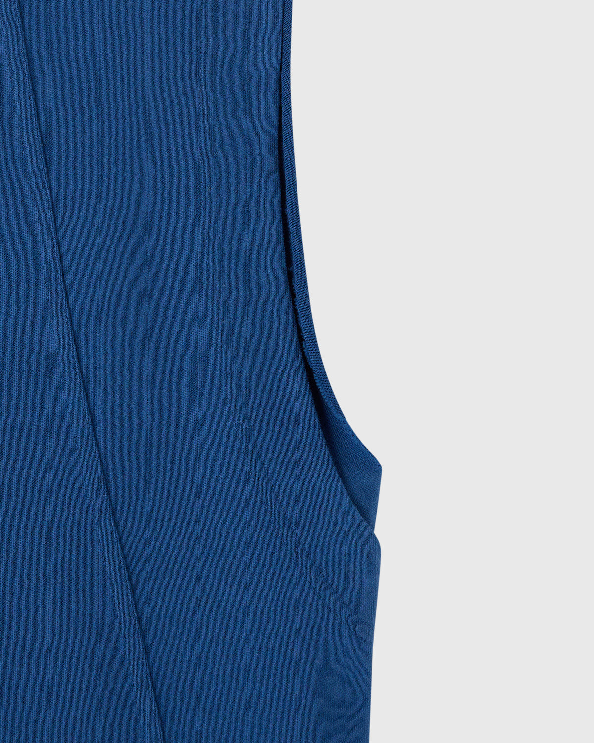 T-SHIRT À DÉCOUPE GRAPHIQUE - DENIM FONCÉ