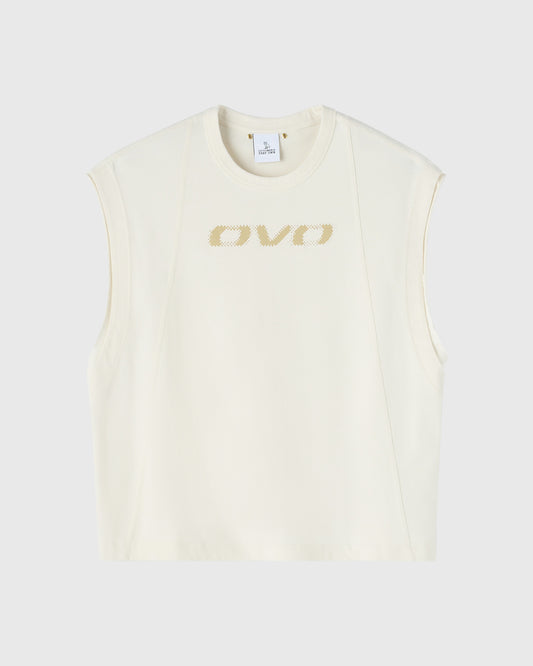 Runner Muscle Tee - Cream