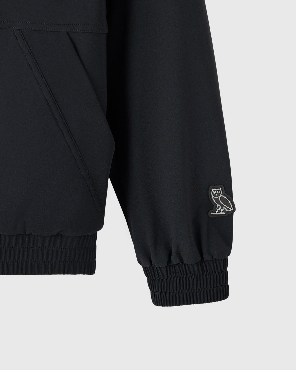 VESTE DE PILOTE EN NYLON - NOIRE