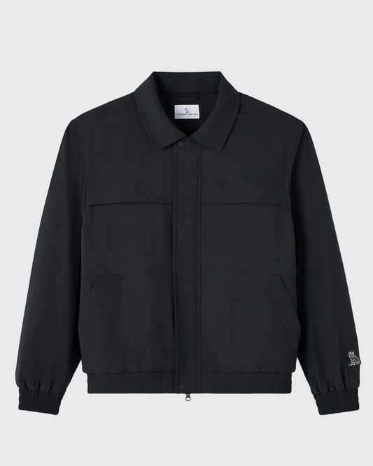 Nylon Pilot Jacket - Black