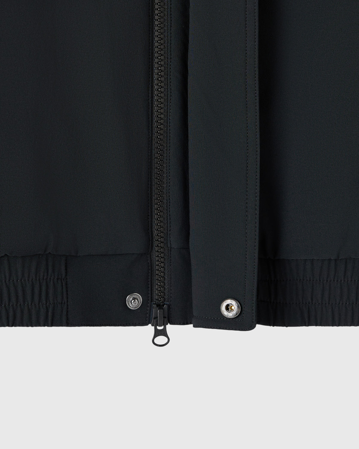 VESTE DE PILOTE EN NYLON - NOIRE